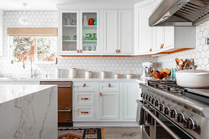 Modern kitchen remodeling project